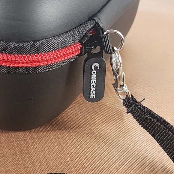 ComeCase Black Red Hard Travel Carrying Case for Beats Solo Bluetooth Headphones - Picture 6 of 16